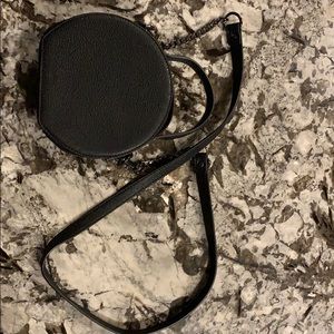 Black circle purse